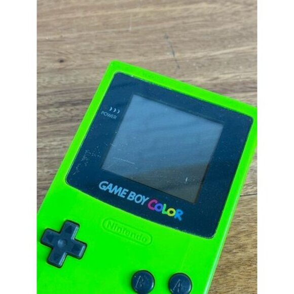 Nintendo Game Boy Color Kiwi Lime Green Handheld Console System, Tested, Working - Picture 5 of 8